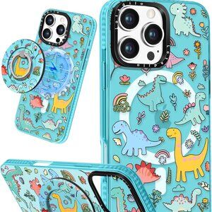 NWT - Phone Case for iPhone 16 Pro Case Compatible w/ Magsafe Ring Holder Stand